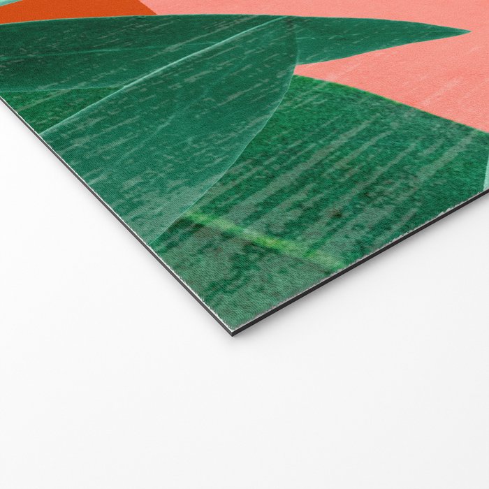 Abstract Art Tropical Leaves 126 Welcome Mat Gallery Image 2