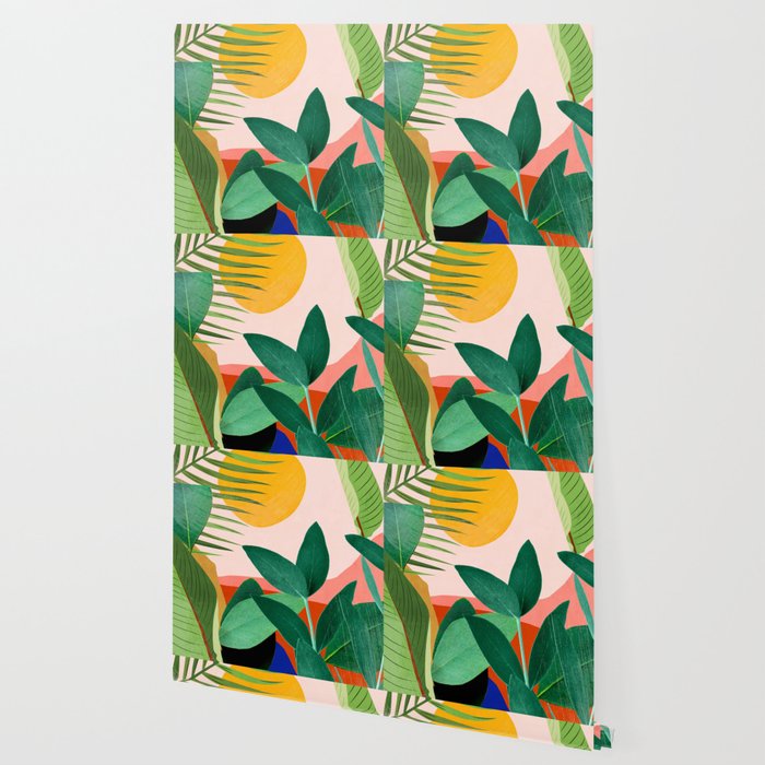 Abstract Art Tropical Leaves 126 Wallpaper Gallery Image 2