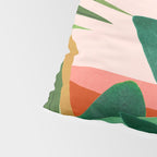 Abstract Art Tropical Leaves 126 Pillow Sham Gallery Image 4