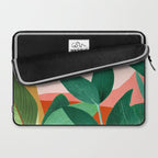 Abstract Art Tropical Leaves 126 Laptop Sleeve Gallery Image 2