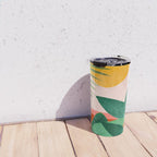Abstract Art Tropical Leaves 126 Travel Mug Gallery Image 4