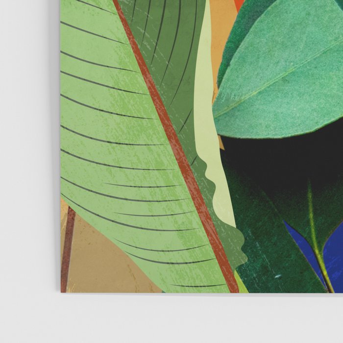 Abstract Art Tropical Leaves 126 Poster Gallery Image 3
