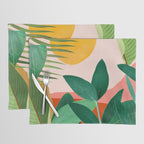 Abstract Art Tropical Leaves 126 Placemat Gallery Image 1