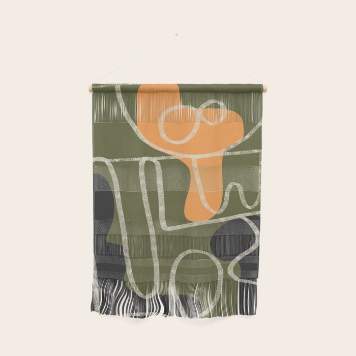Organic Minimalist Layers 7 Wall Hanging Gallery Image 1