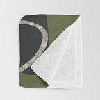 Organic Minimalist Layers 7 Throw Blanket Gallery Image 3