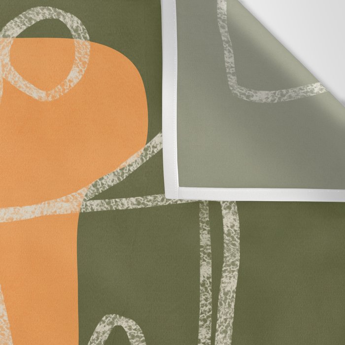 Organic Minimalist Layers 7 Wall Tapestry Gallery Image 3