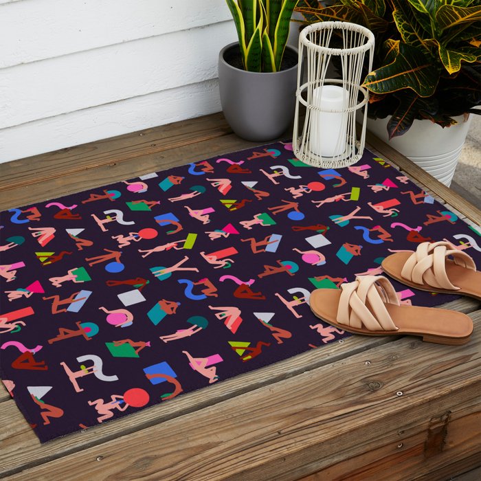 Free the Shape Free The People Outdoor Rug Gallery Image 2