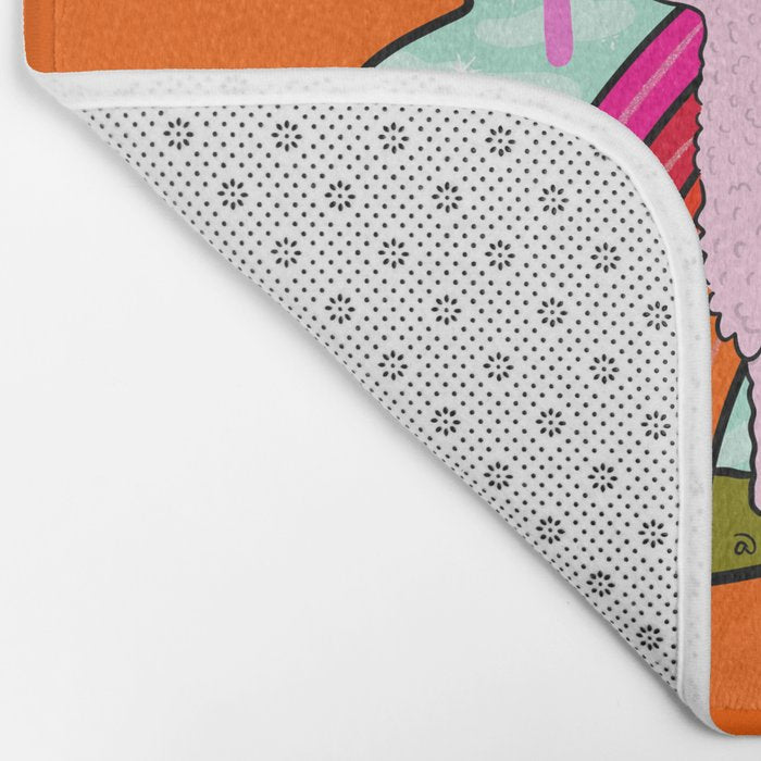 Fa La La Bath Mat Gallery Image 2
