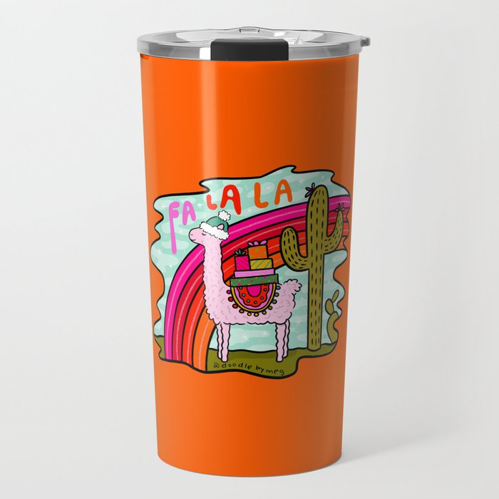 Fa La La Travel Mug Gallery Image 1