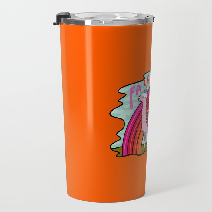 Fa La La Travel Mug Gallery Image 3