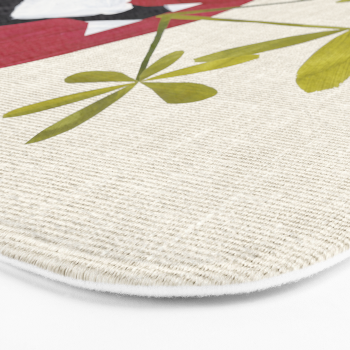Red Moon Diamond Vase Bath Mat Gallery Image 3