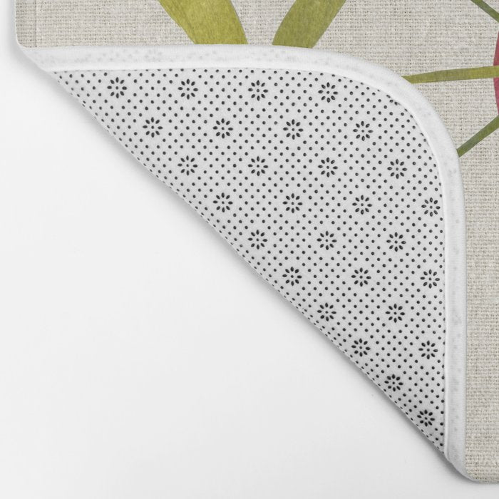 Red Moon Diamond Vase Bath Mat Gallery Image 2
