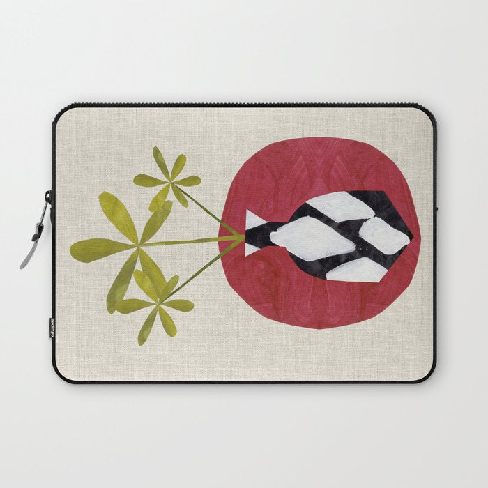 Red Moon Diamond Vase Laptop Sleeve Gallery Image 1