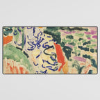 La Japonaise Woman beside the Water by Henri Matisse Desk Mat Gallery Image 3