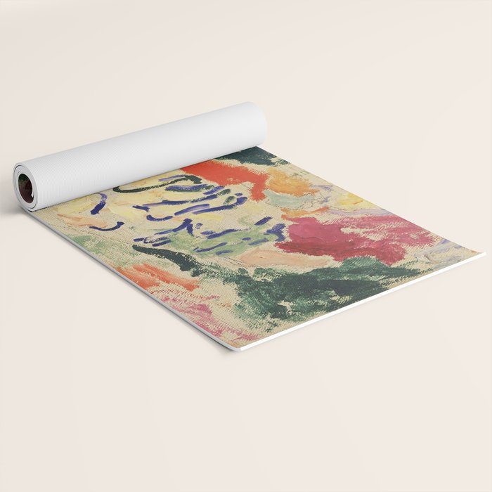 La Japonaise Woman beside the Water by Henri Matisse Yoga Mat Gallery Image 2