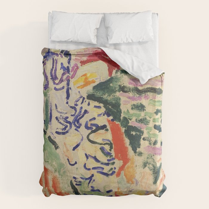 La Japonaise Woman beside the Water by Henri Matisse Duvet Cover Gallery Image 6