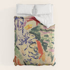 La Japonaise Woman beside the Water by Henri Matisse Duvet Cover Gallery Image 6
