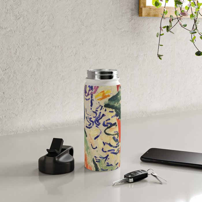La Japonaise Woman beside the Water by Henri Matisse Water Bottle Gallery Image 4