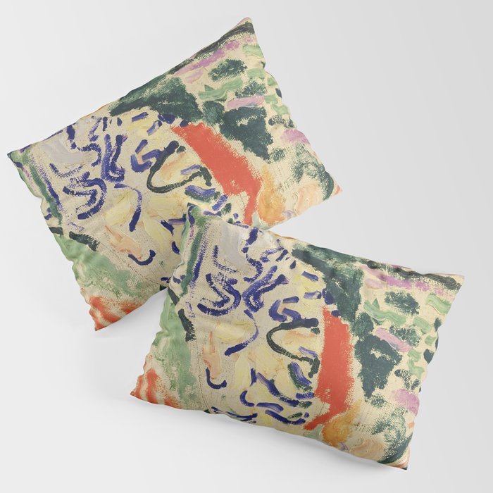 La Japonaise Woman beside the Water by Henri Matisse Pillow Sham Gallery Image 3