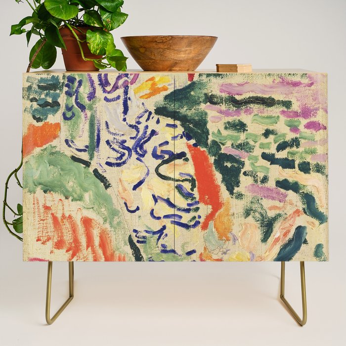 La Japonaise Woman beside the Water by Henri Matisse Credenza Gallery Image 1
