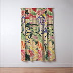 La Japonaise Woman beside the Water by Henri Matisse Window Curtain Gallery Image 3