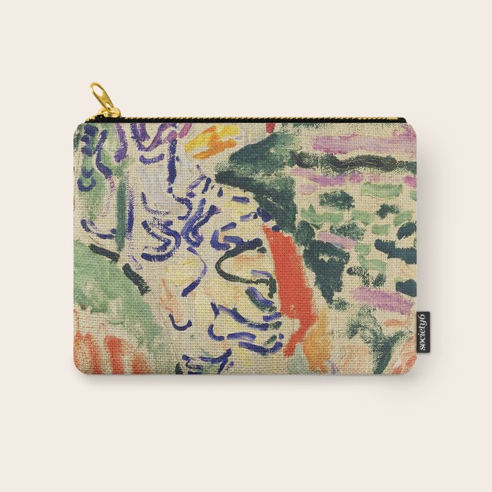 La Japonaise Woman beside the Water by Henri Matisse Carry All Pouch Gallery Image 1