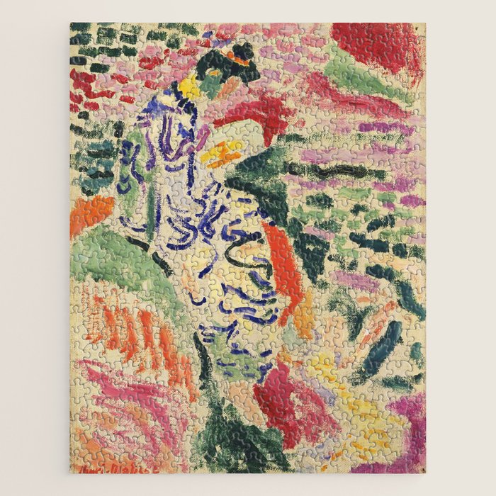 La Japonaise Woman beside the Water by Henri Matisse Jigsaw Puzzle Gallery Image 1