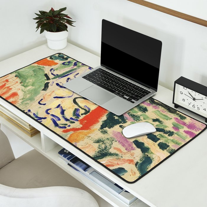 La Japonaise Woman beside the Water by Henri Matisse Desk Mat Gallery Image 2