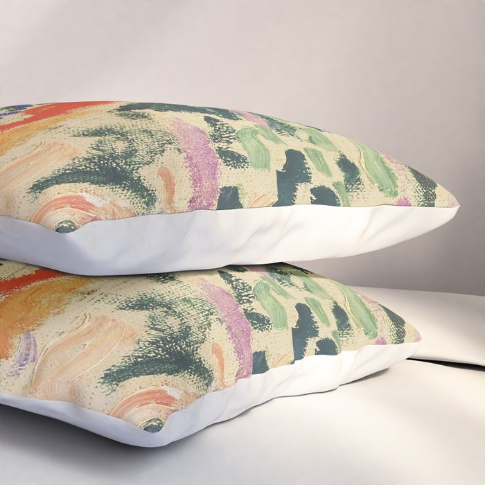 La Japonaise Woman beside the Water by Henri Matisse Pillow Sham Gallery Image 3