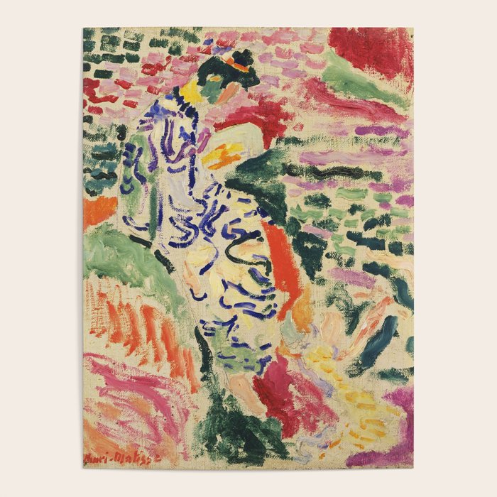 La Japonaise Woman beside the Water by Henri Matisse Poster Gallery Image 1