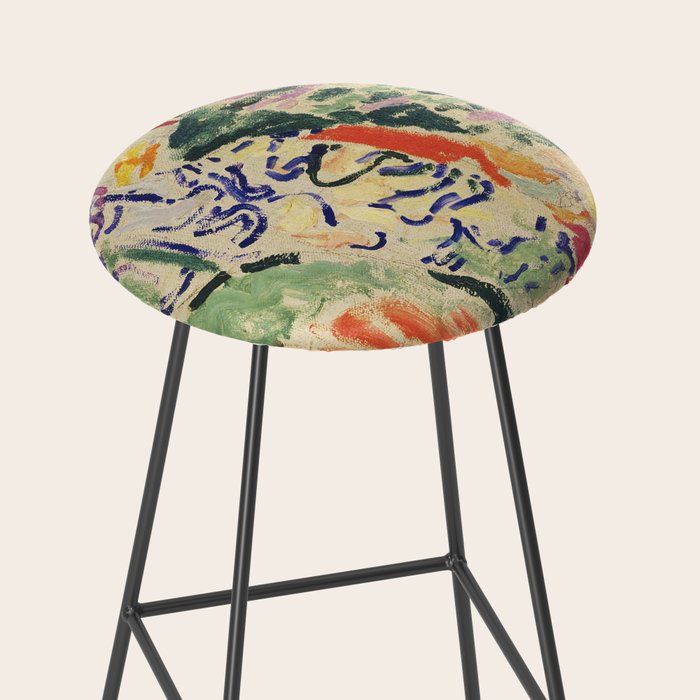 La Japonaise Woman beside the Water by Henri Matisse Stool Gallery Image 2