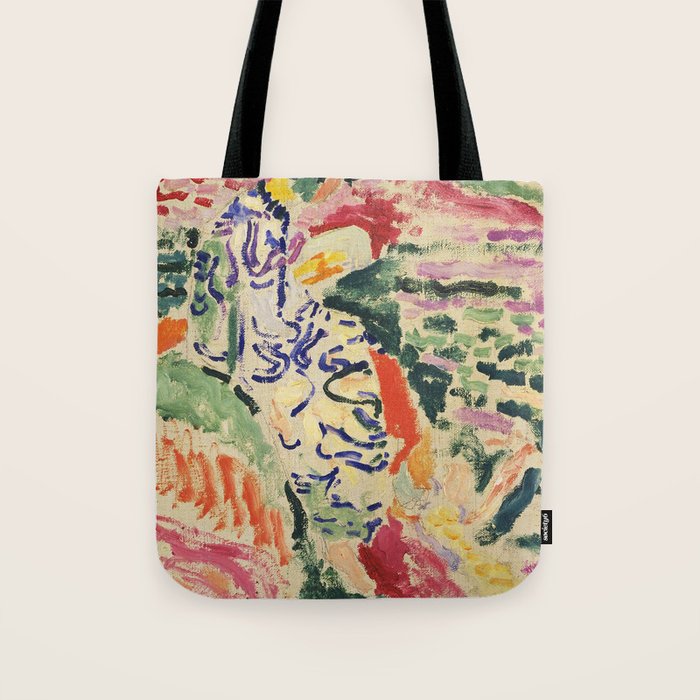 La Japonaise Woman beside the Water by Henri Matisse Tote Bag Gallery Image 1