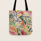 La Japonaise Woman beside the Water by Henri Matisse Tote Bag Gallery Image 1