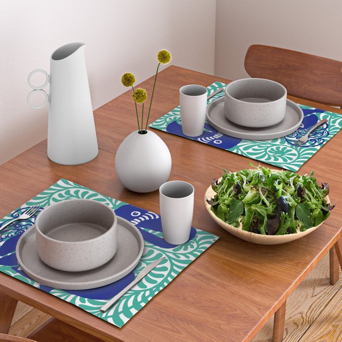 William De Morgan "Dodo bird" 1. Placemat Gallery Image 2
