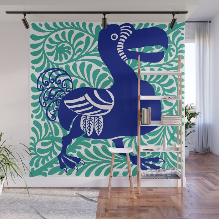 William De Morgan "Dodo bird" 1. Wall Mural Gallery Image 1