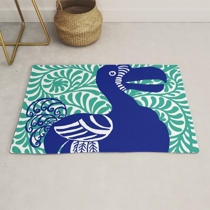 William De Morgan "Dodo bird" 1. Rug Gallery Image 1