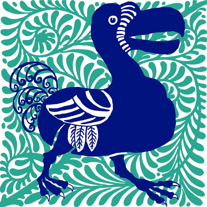 William De Morgan "Dodo bird" 1. Coffee Mug Gallery Image 2