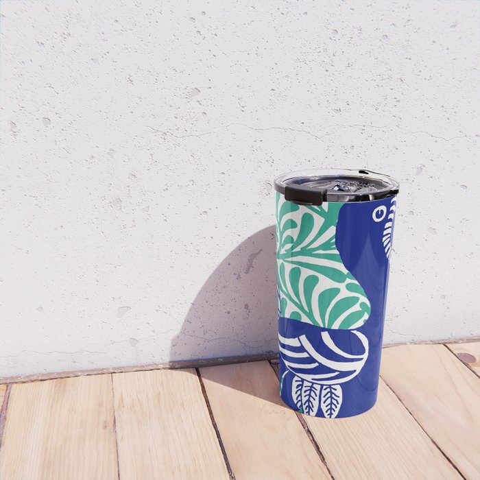 William De Morgan "Dodo bird" 1. Travel Mug Gallery Image 4