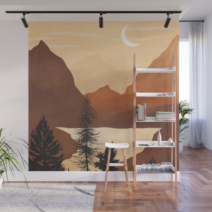 River Canyon Wall Mural Gallery Image 1