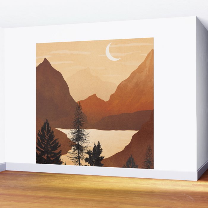 River Canyon Wall Mural Gallery Image 2