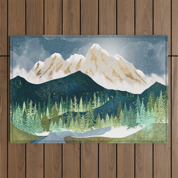 Mountain River Outdoor Rug Gallery Image 1