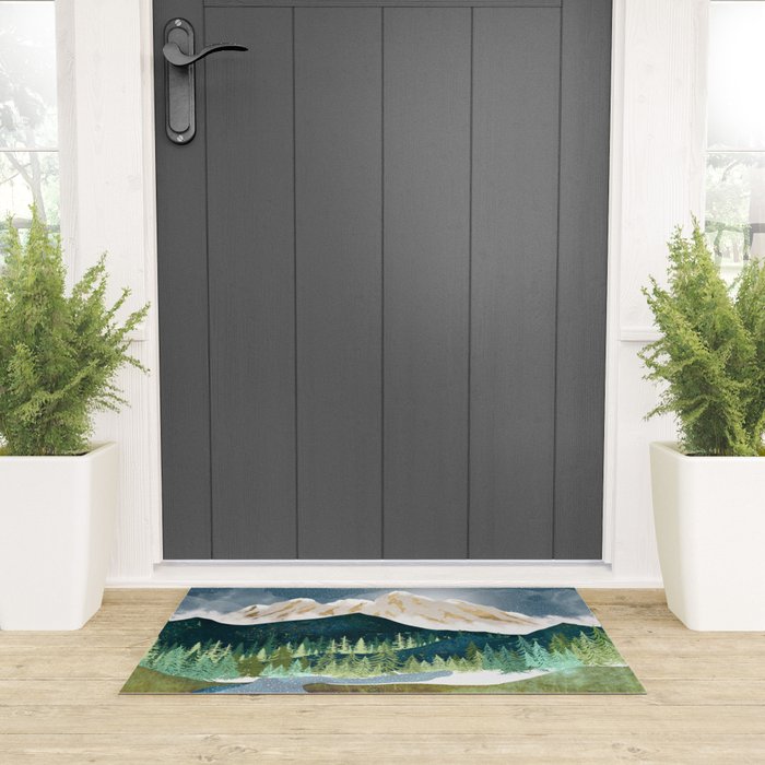 Mountain River Welcome Mat Gallery Image 3