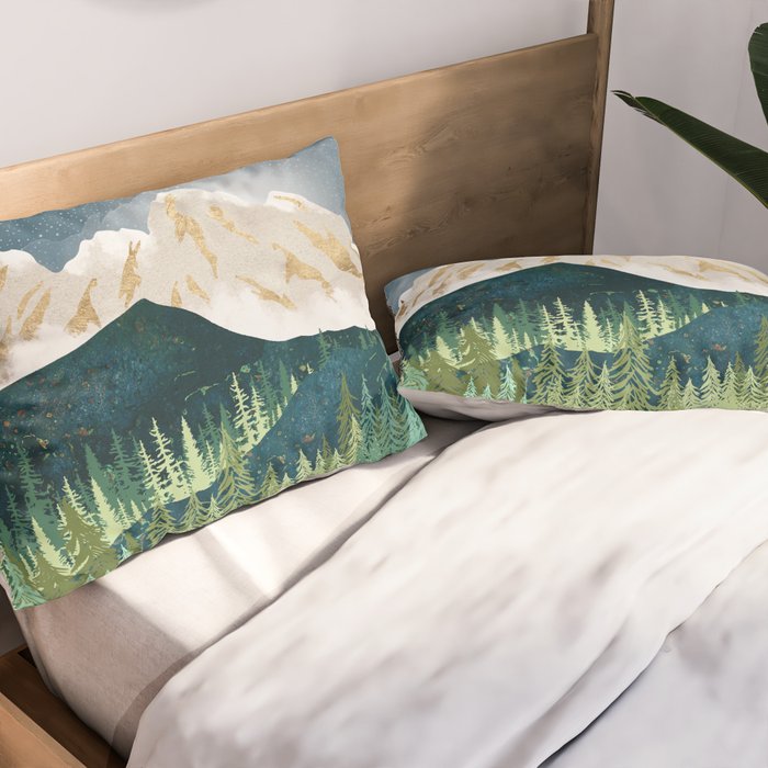 Mountain River Pillow Sham Gallery Image 2