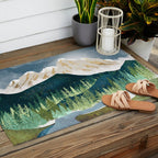 Mountain River Outdoor Rug Gallery Image 2
