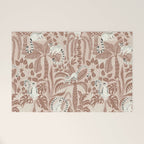 Jungle adventure Pantone color of the year 2025 Welcome Mat Gallery Image 1