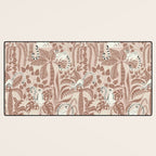 Jungle adventure Pantone color of the year 2025 Desk Mat Gallery Image 3
