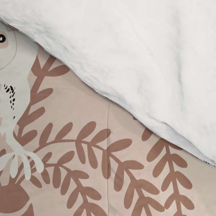 Jungle adventure Pantone color of the year 2025 Comforter Gallery Image 4