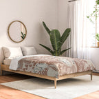 Jungle adventure Pantone color of the year 2025 Comforter Gallery Image 2