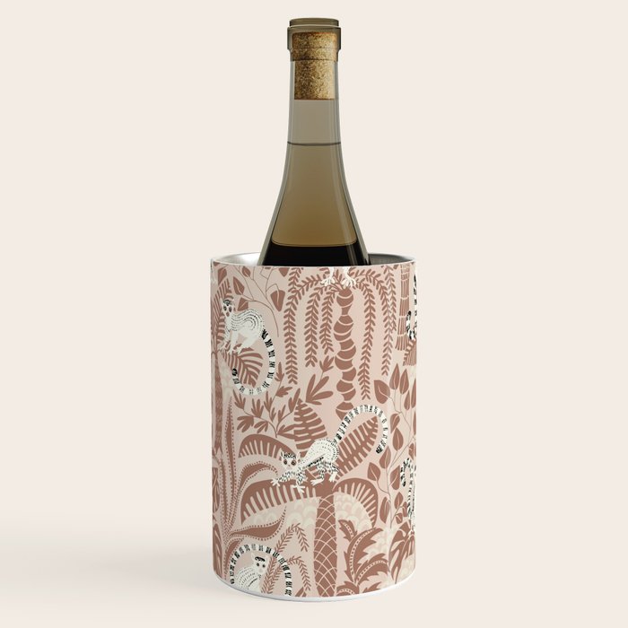 Jungle adventure Pantone color of the year 2025 Wine Chiller Gallery Image 1