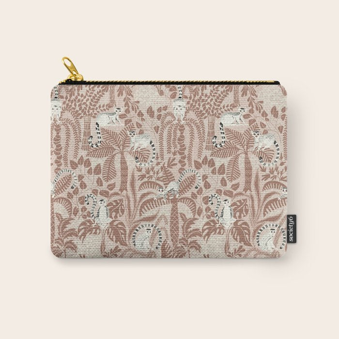 Jungle adventure Pantone color of the year 2025 Carry All Pouch Gallery Image 1